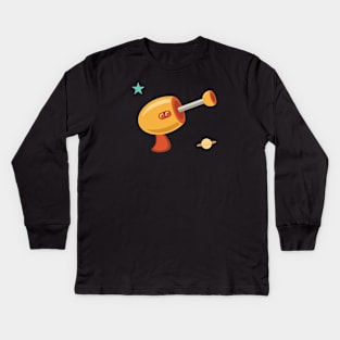 Alien Gun Kids Long Sleeve T-Shirt